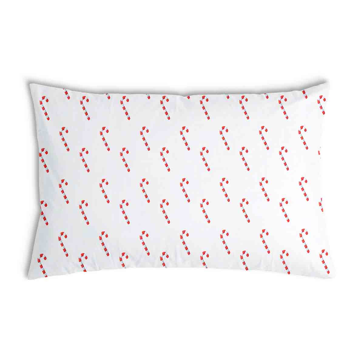 Coussin de santé blanc avec cannes de sucre