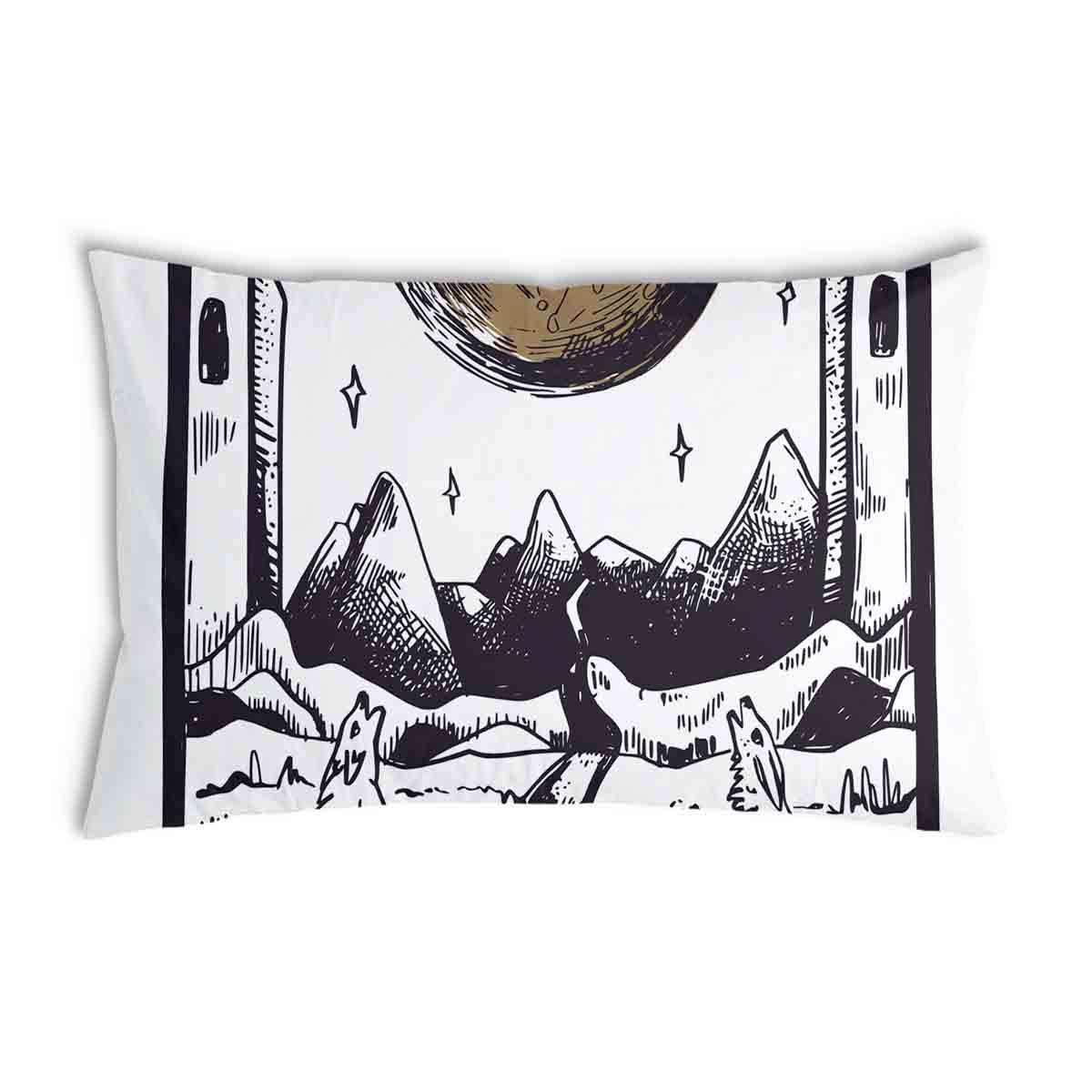 Coussin de santé Loup et Lune
