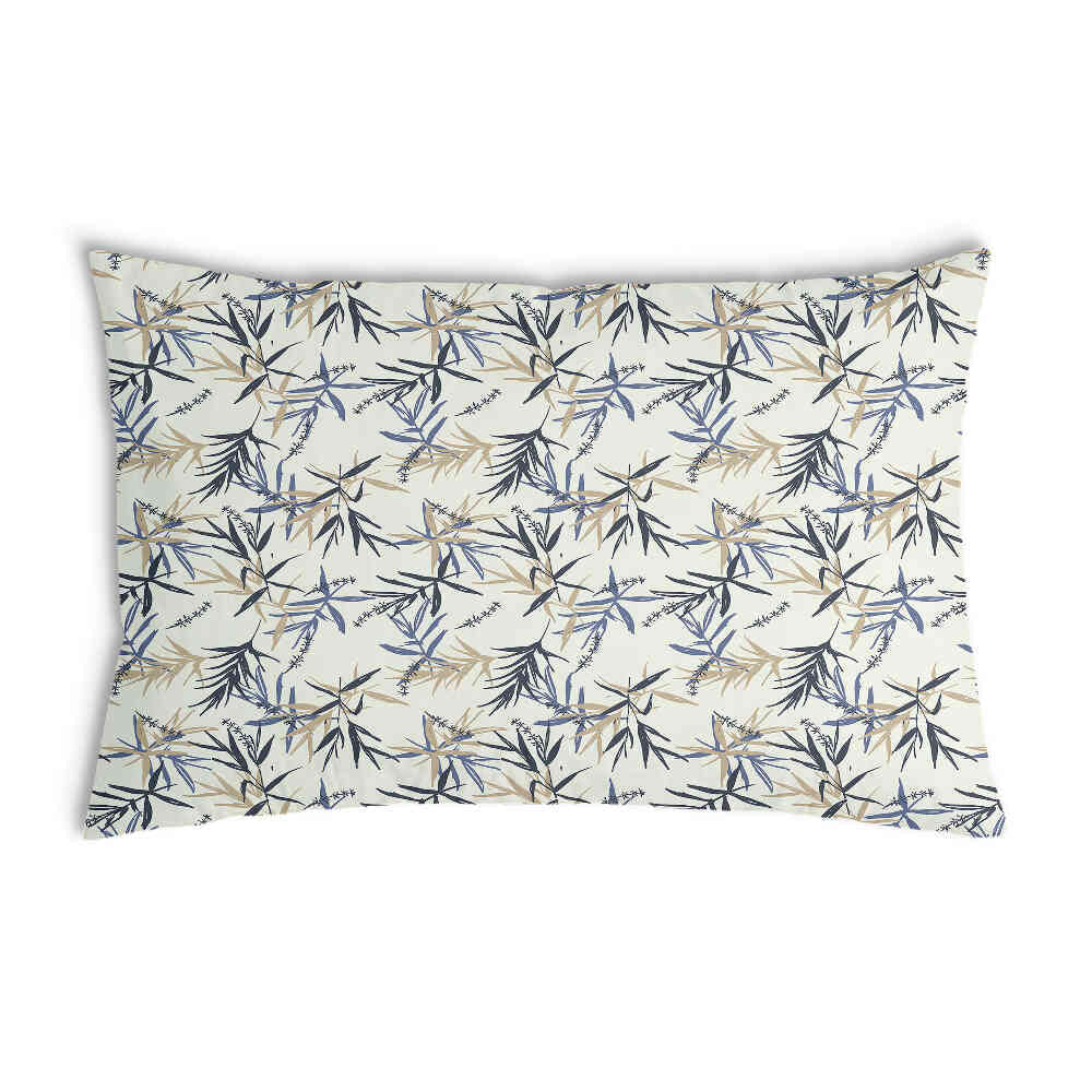 Coussin de santé motif feuille beige