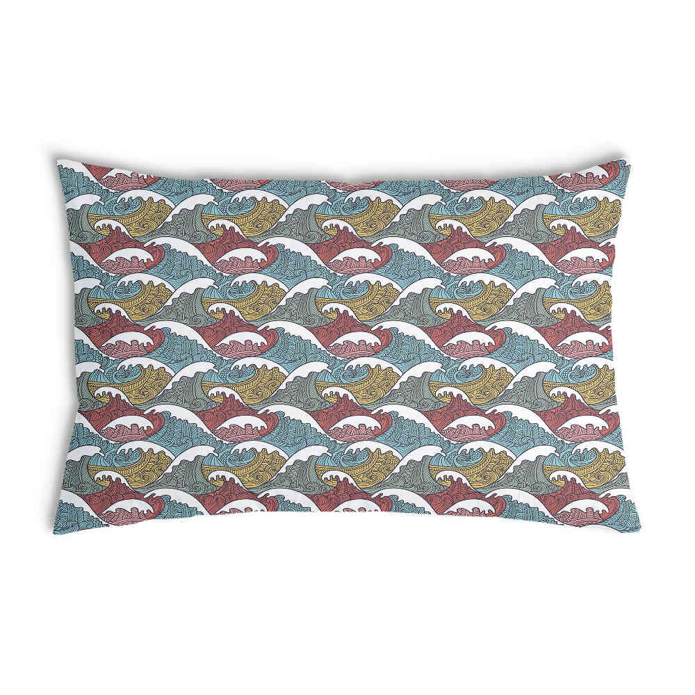 Coussin de santé brise-lames colorés
