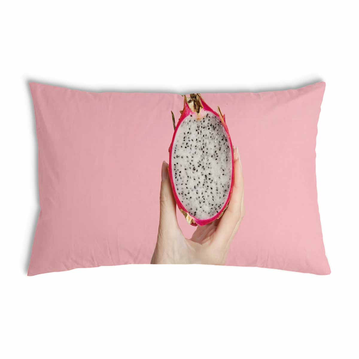 Coussin de santé rose avec fruit du dragon
