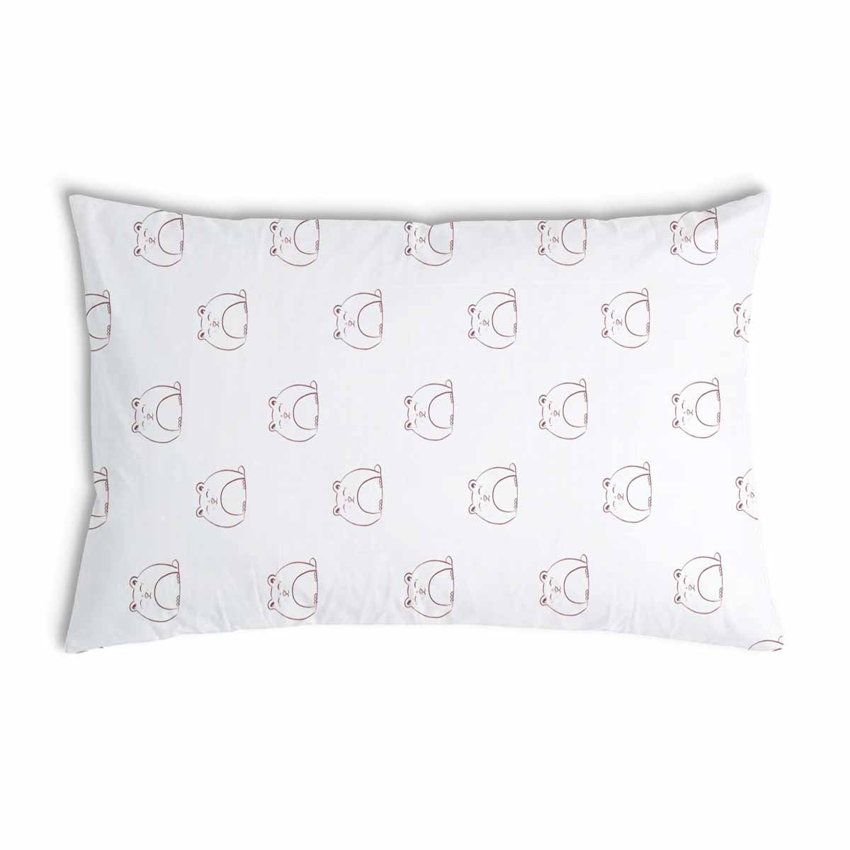 Coussin de santé blanc avec chat