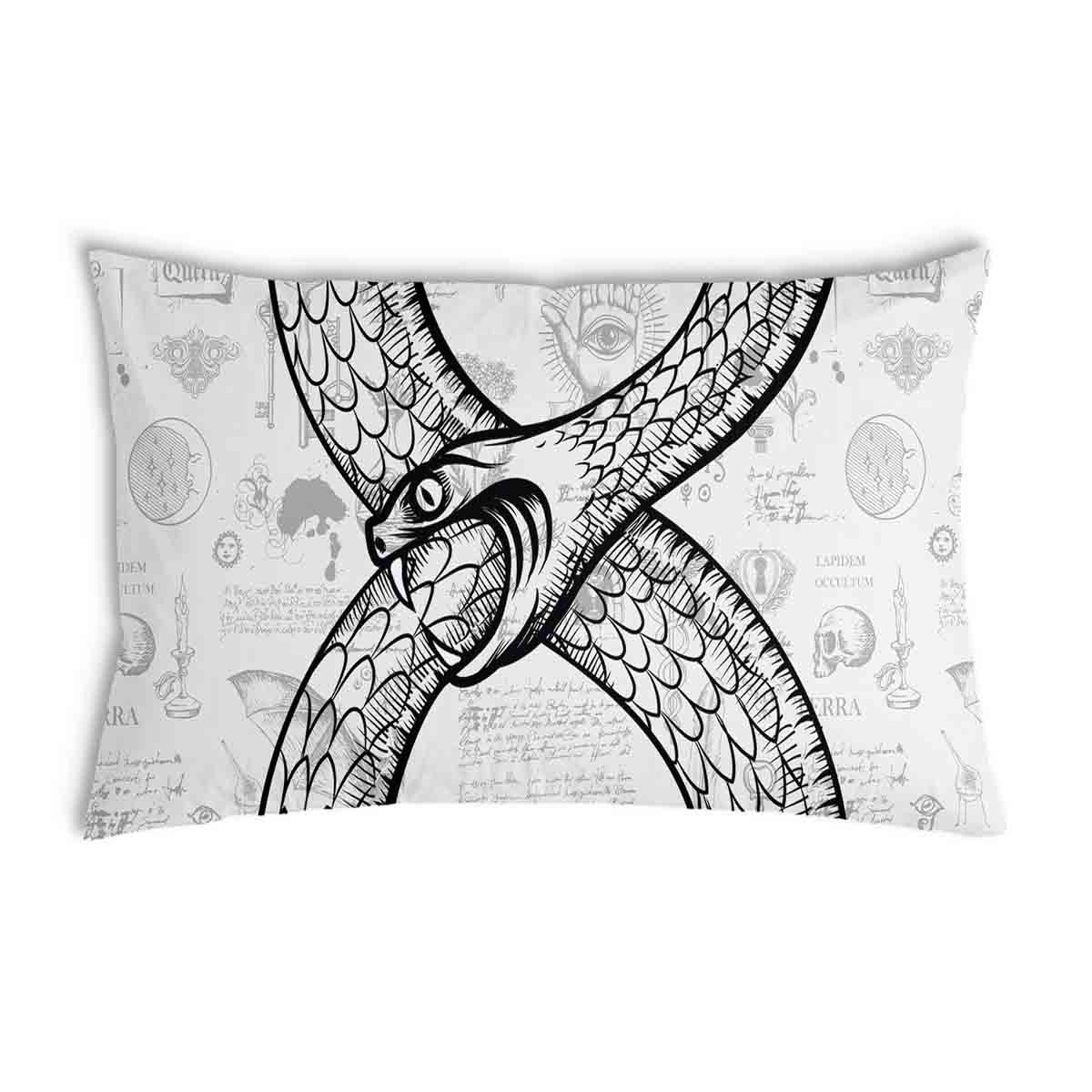 Coussin de santé avec motif serpent