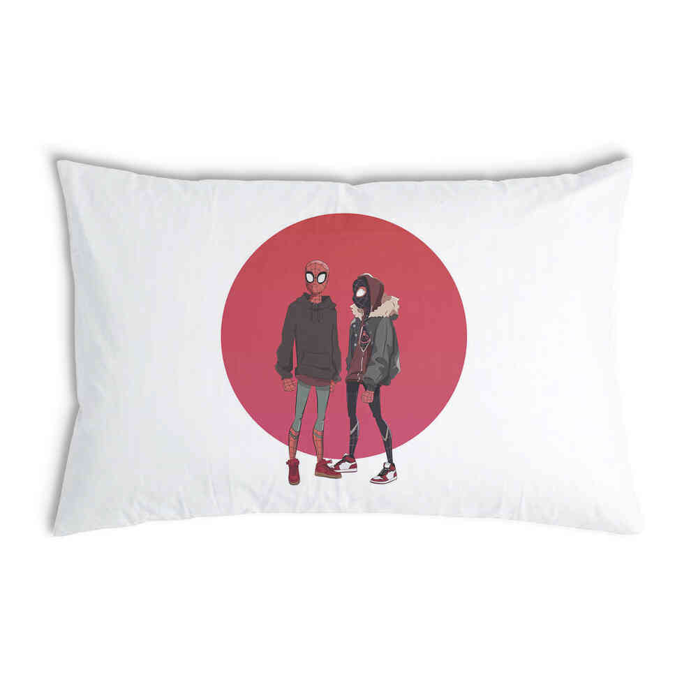 Coussin de santé blanc avec Spiderman