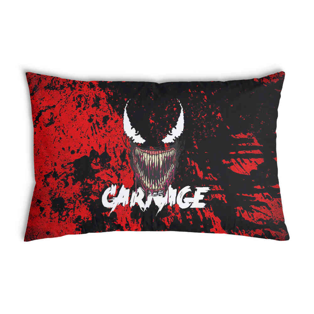 Coussin de santé noir visage de joker