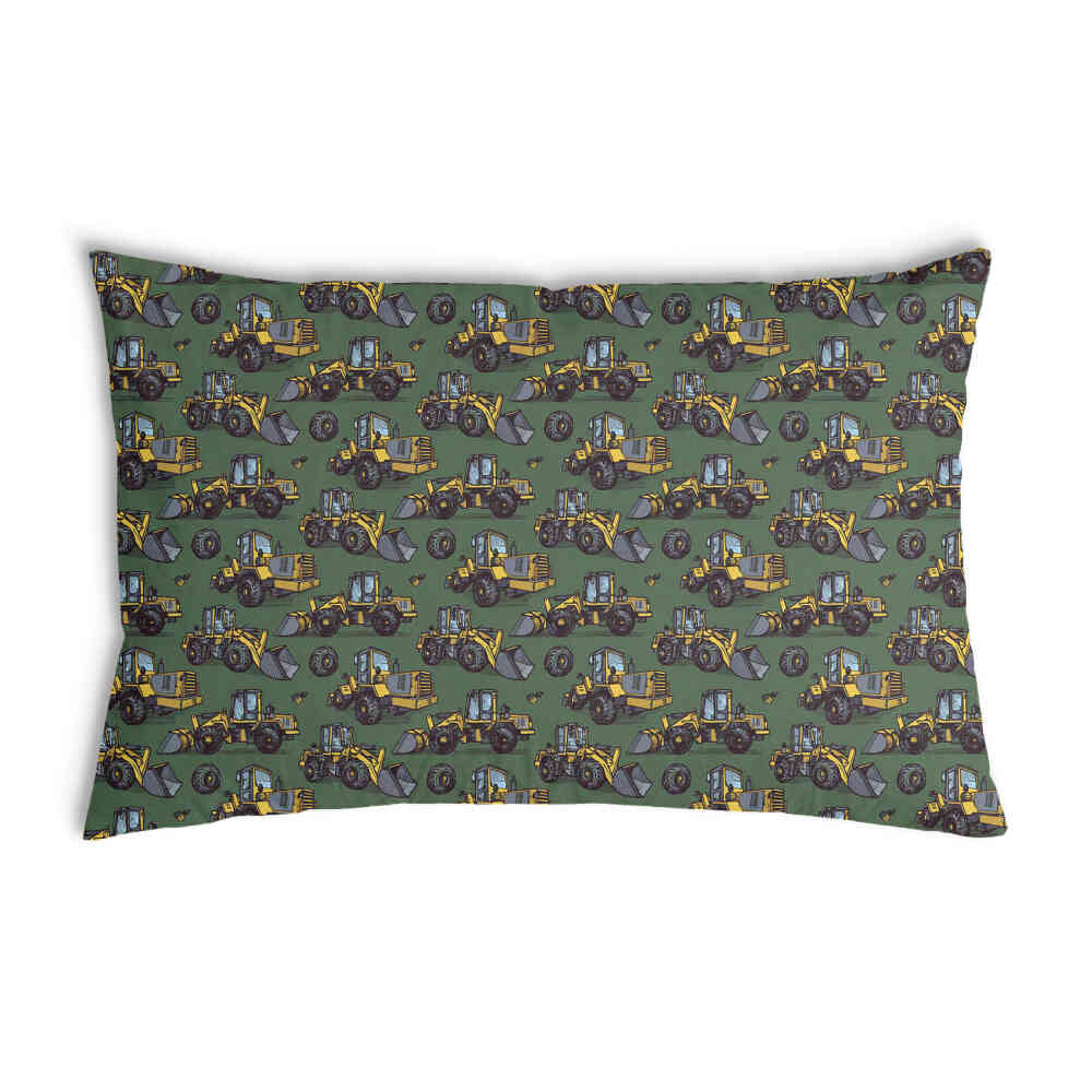 Coussin de santé vert tracteur