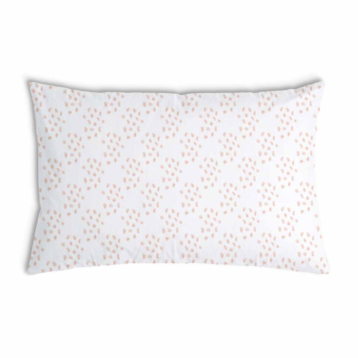 Coussin de santé avec des points orange