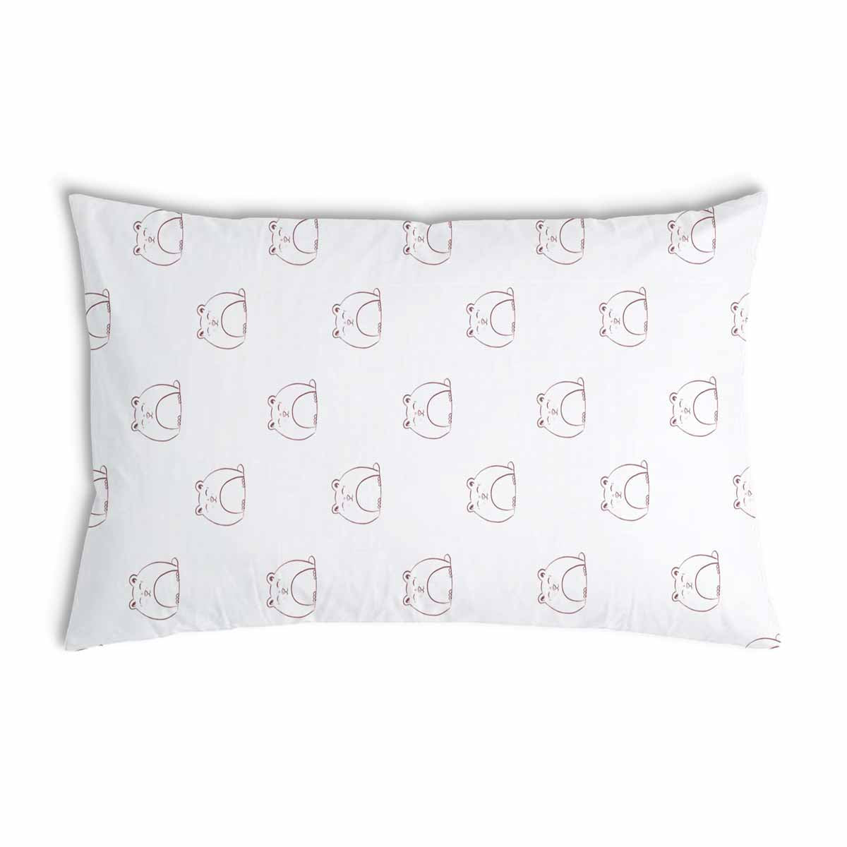Coussin de santé blanc avec chat