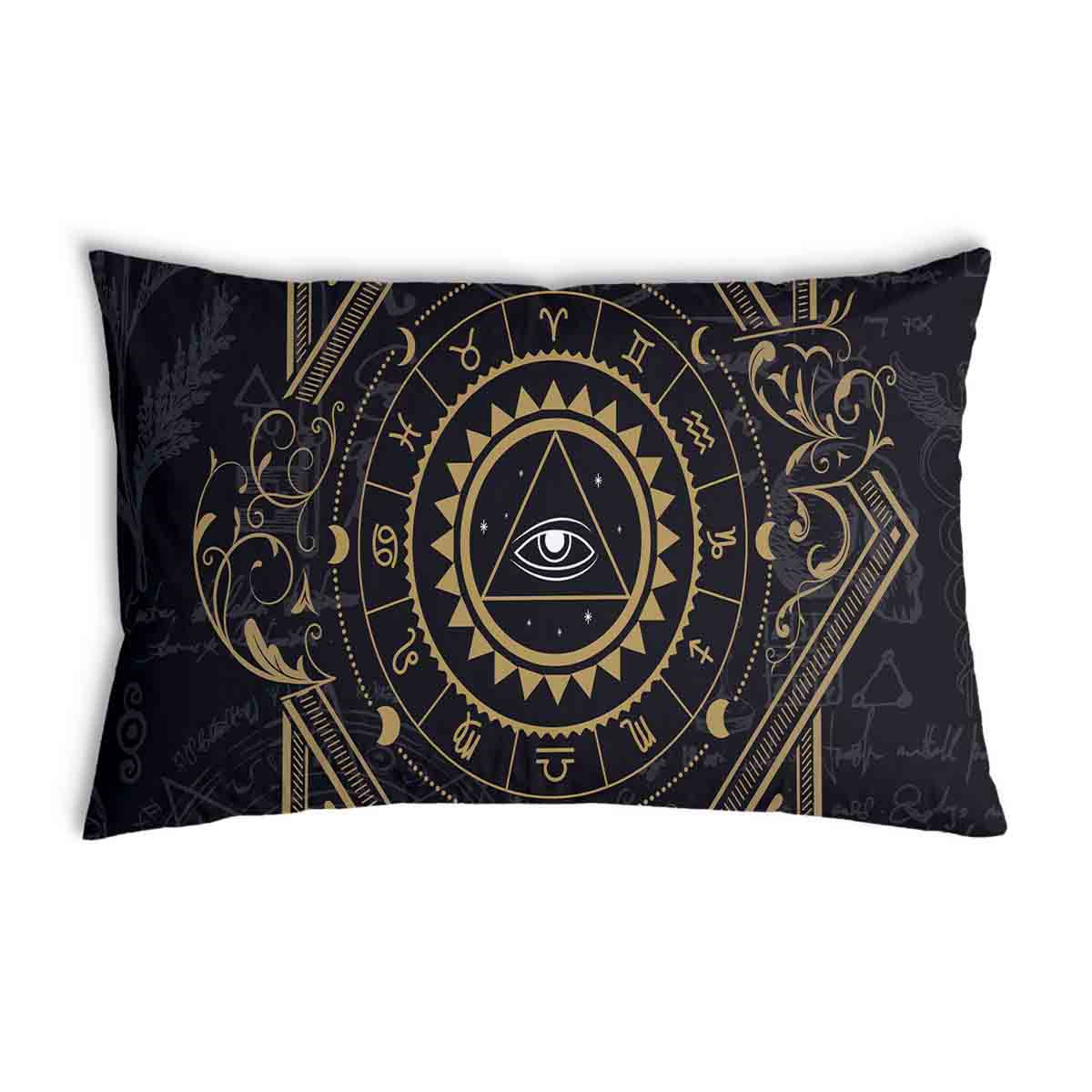 Coussin de santé Noir Mystique Mandala