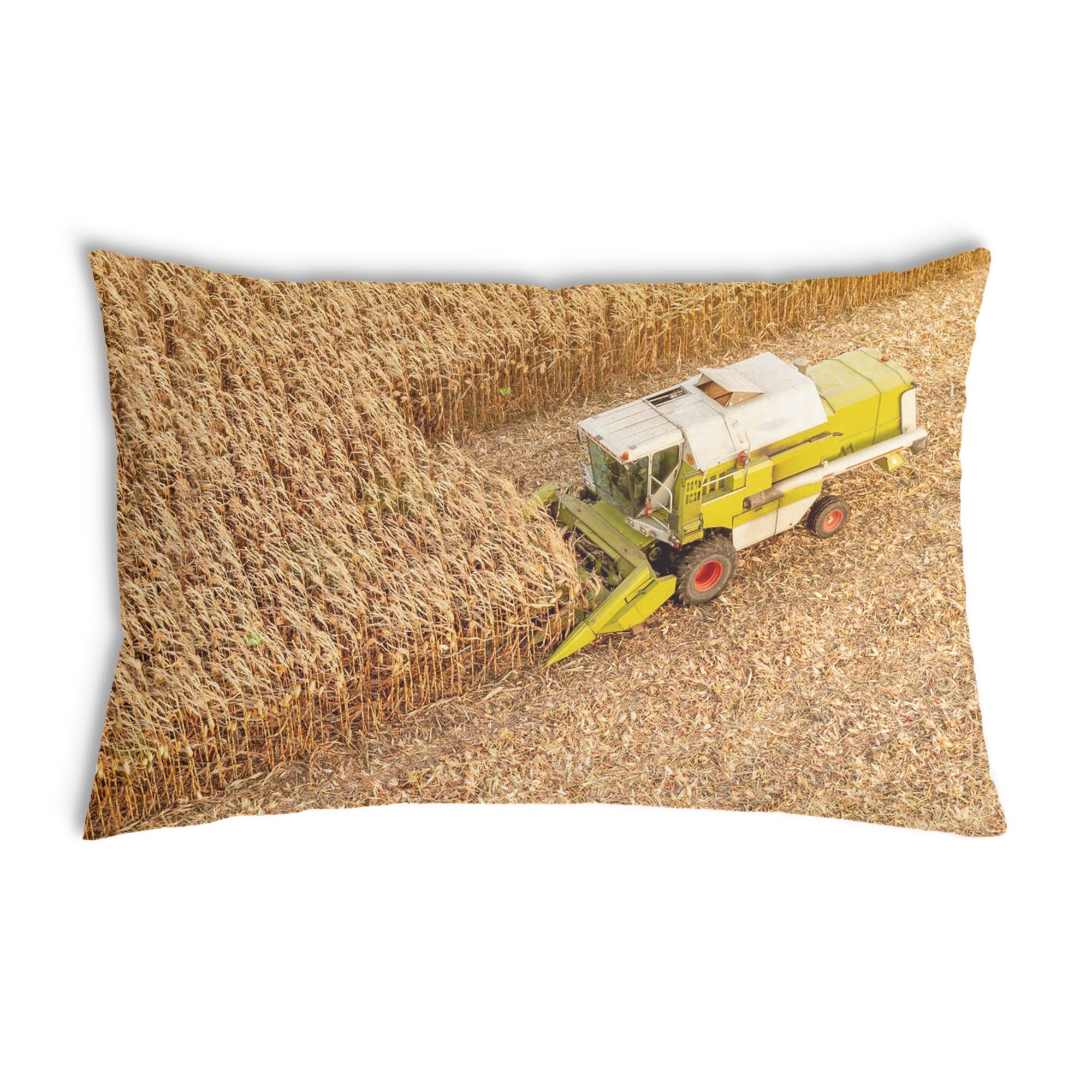 Coussin de santé Tracteur dans le champ