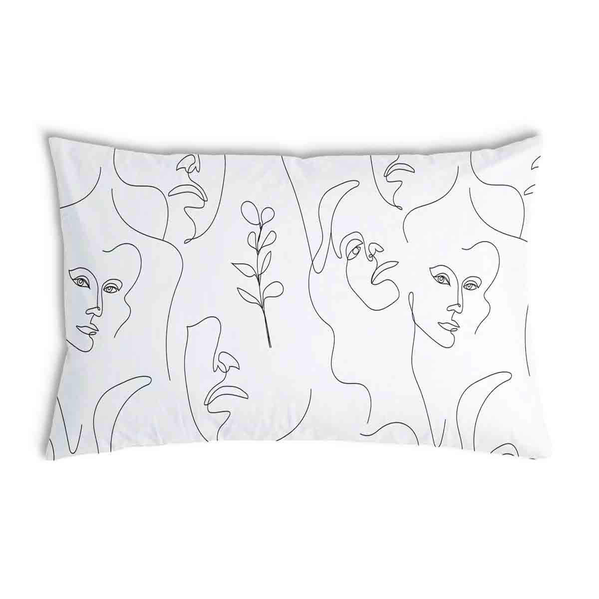 Coussin de santé visage de femme Boho