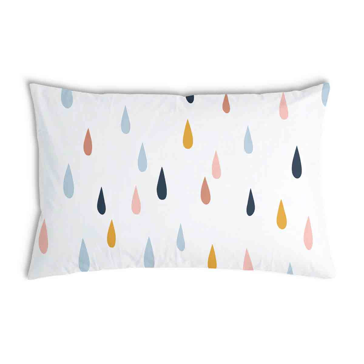 Coussin de santé avec des gouttes colorées