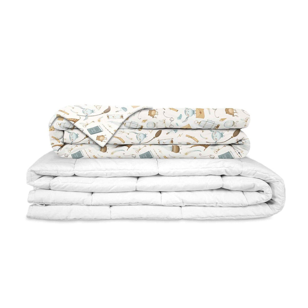 Couverture thérapeutique originale - Couverture pondérée magique avec housse en coton pour enfants et adultes