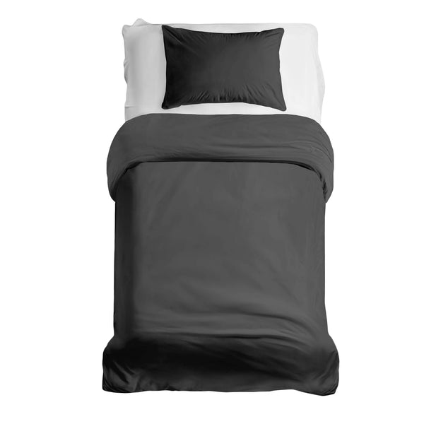 Couette thérapeutique Basic Set de literie Gris foncé