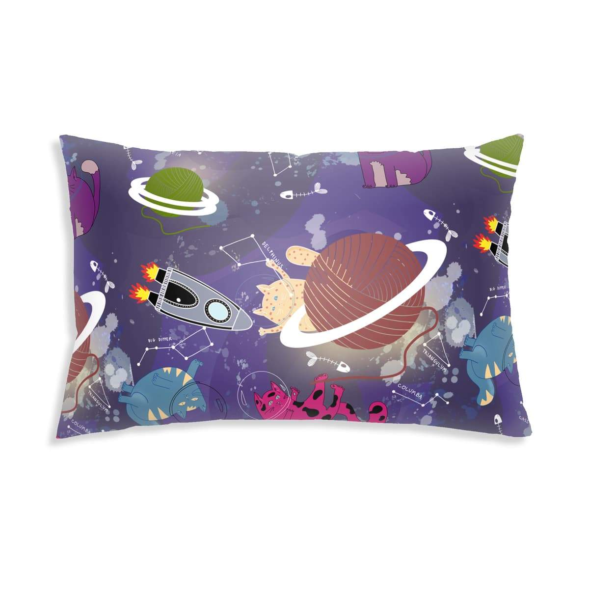 Coussin de santé avec motif espace pour enfants