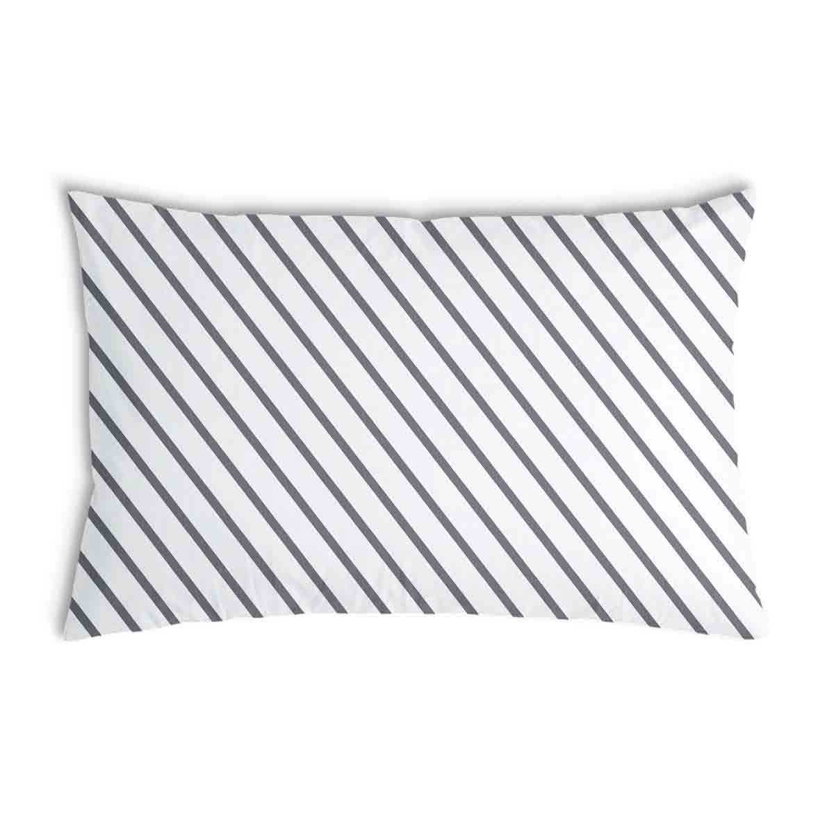 Coussin de santé rayures grises horizontales