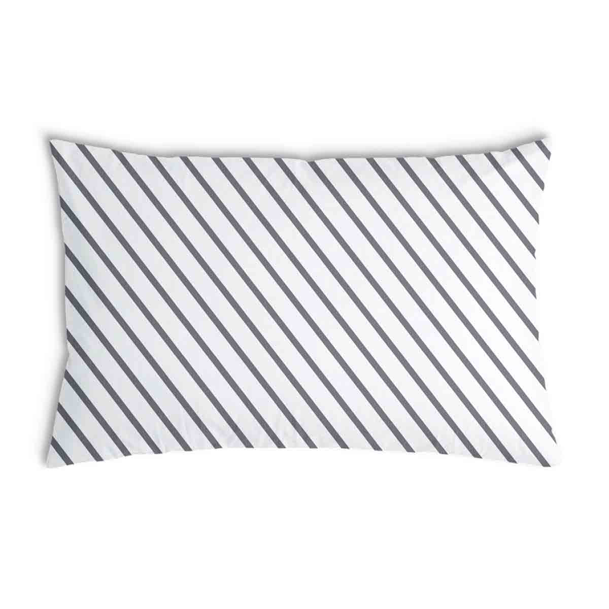 Coussin de santé rayures grises horizontales