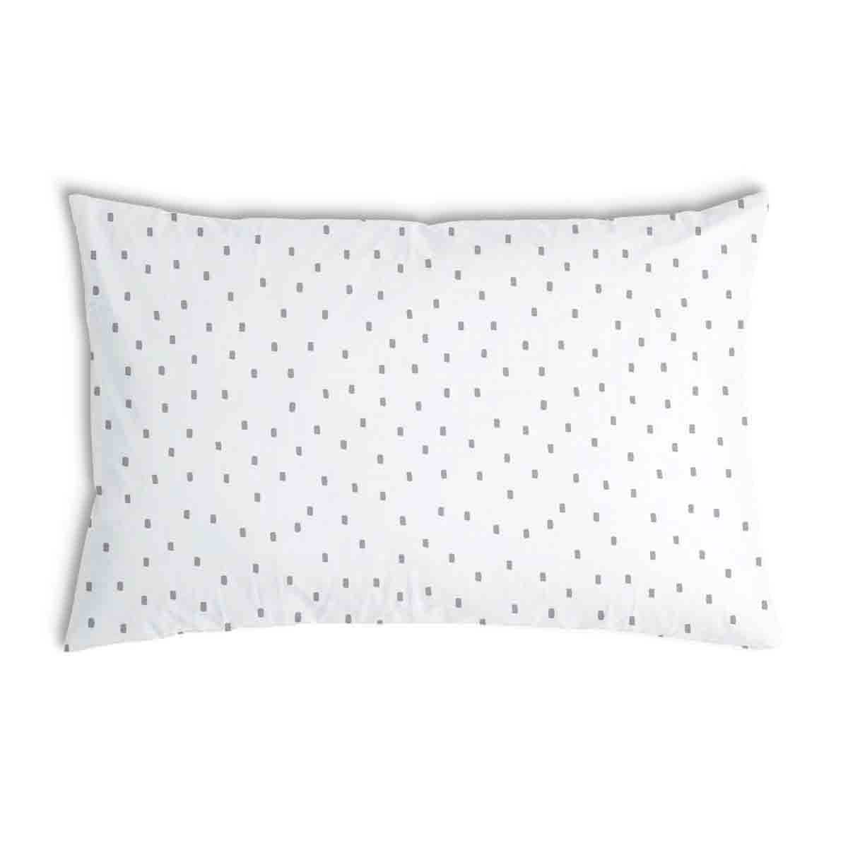 Coussin de santé à pois gris