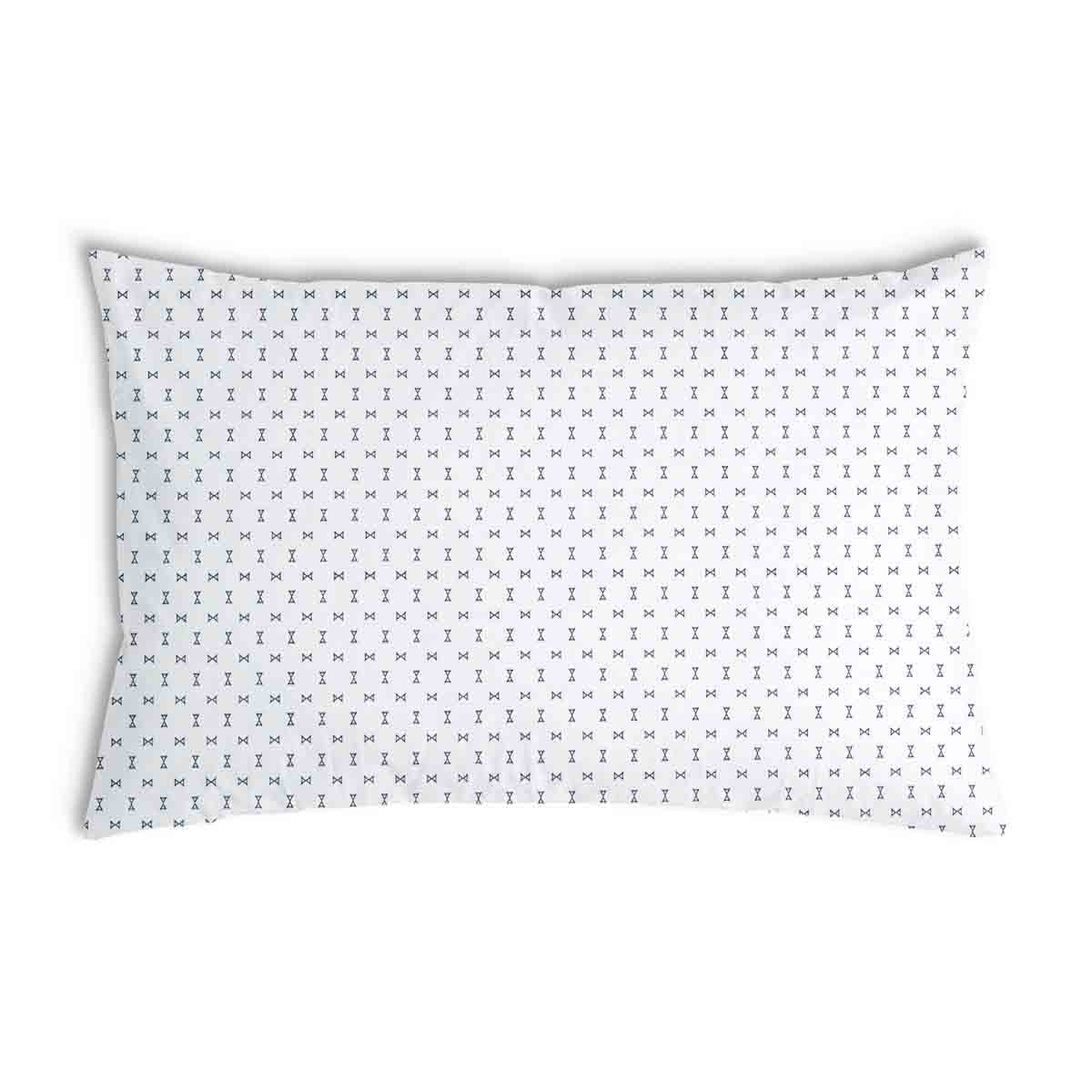 Coussin de santé blanc avec petits nœuds