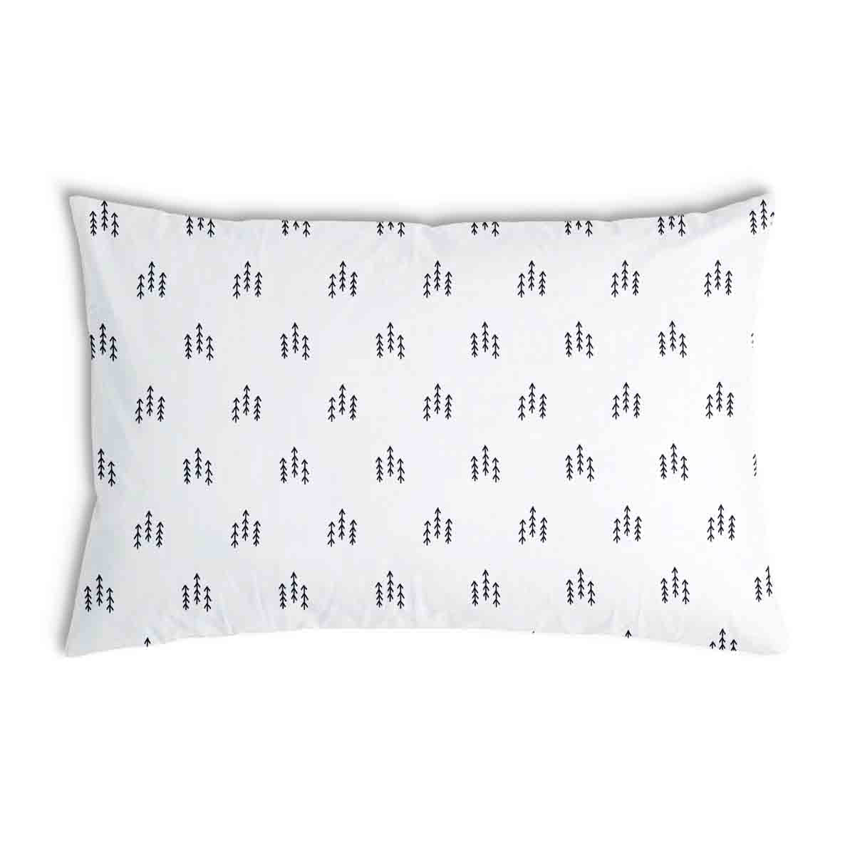 Coussin de santé blanc avec des flèches noires