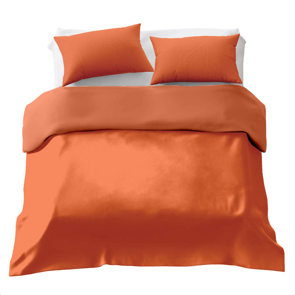 Couette thérapeutique Ensemble de literie Basic Rouge rouille