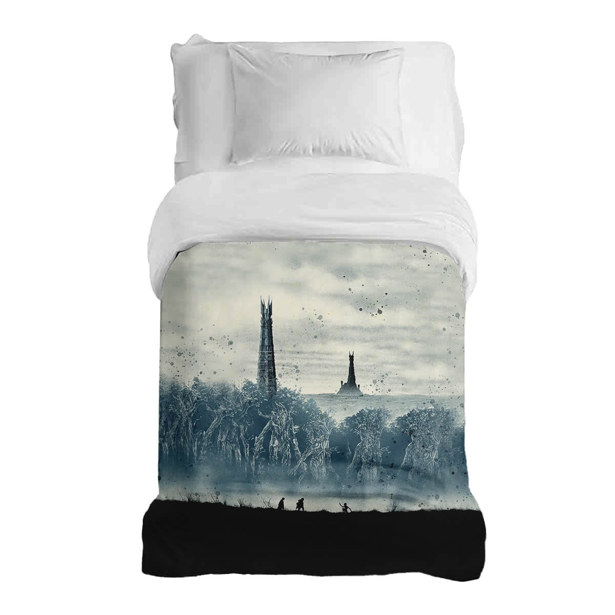 Couverture thérapeutique originale - Housse en coton Arbres
