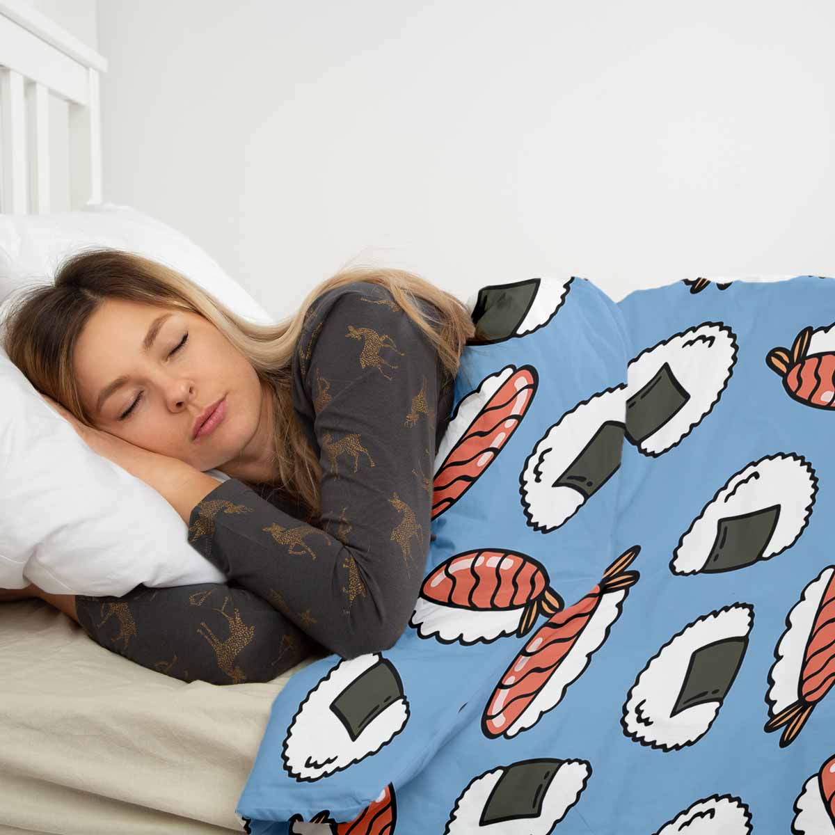 Original Therapiedecke - Ensemble de literie en coton avec sashimi