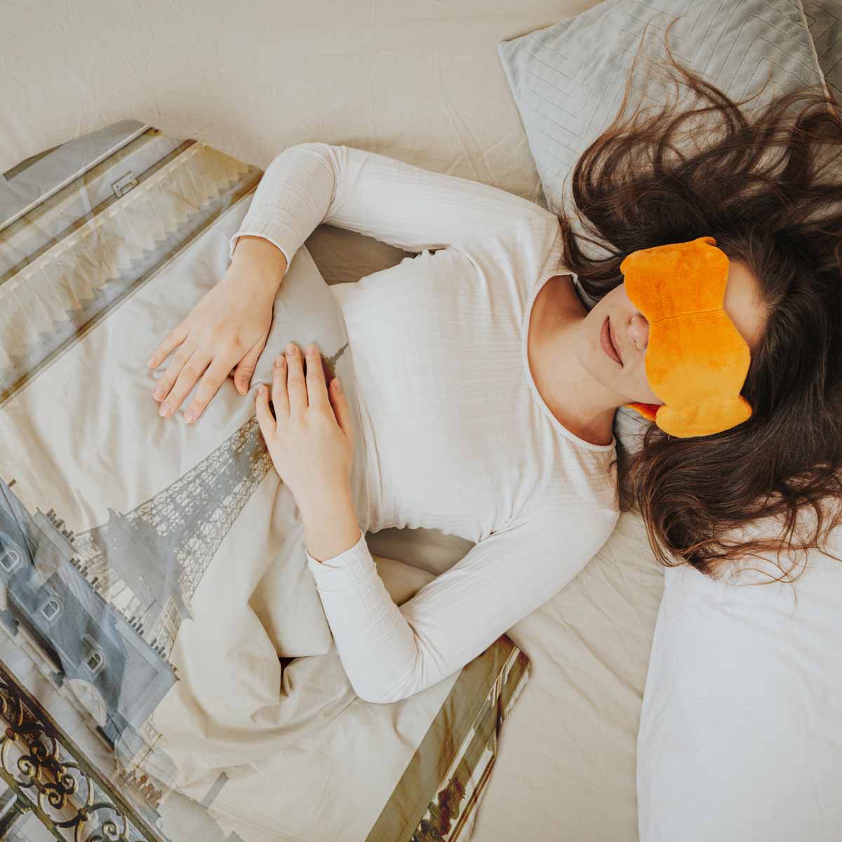 Original Therapiedecke - Ensemble de literie en coton TD jaune Paris