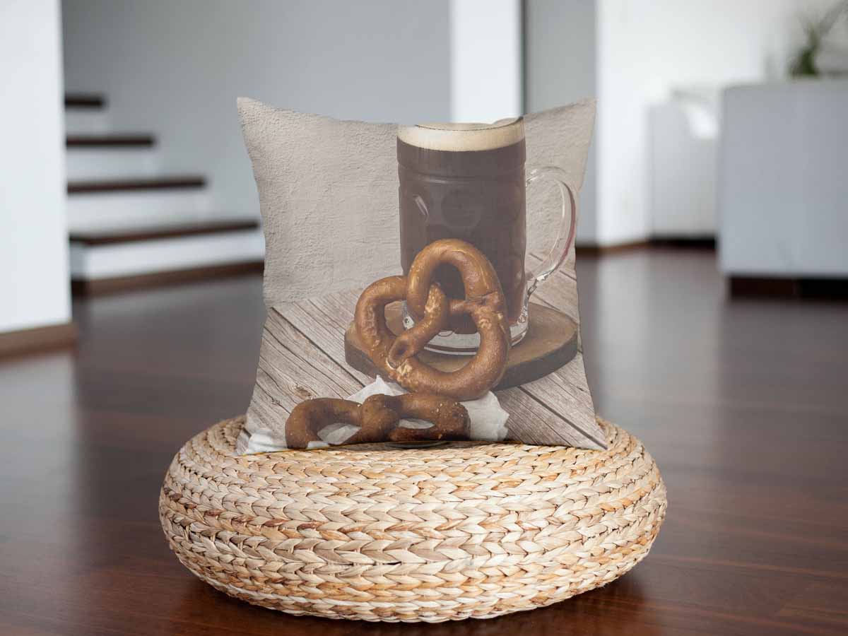 Coussin de santé avec bretzels