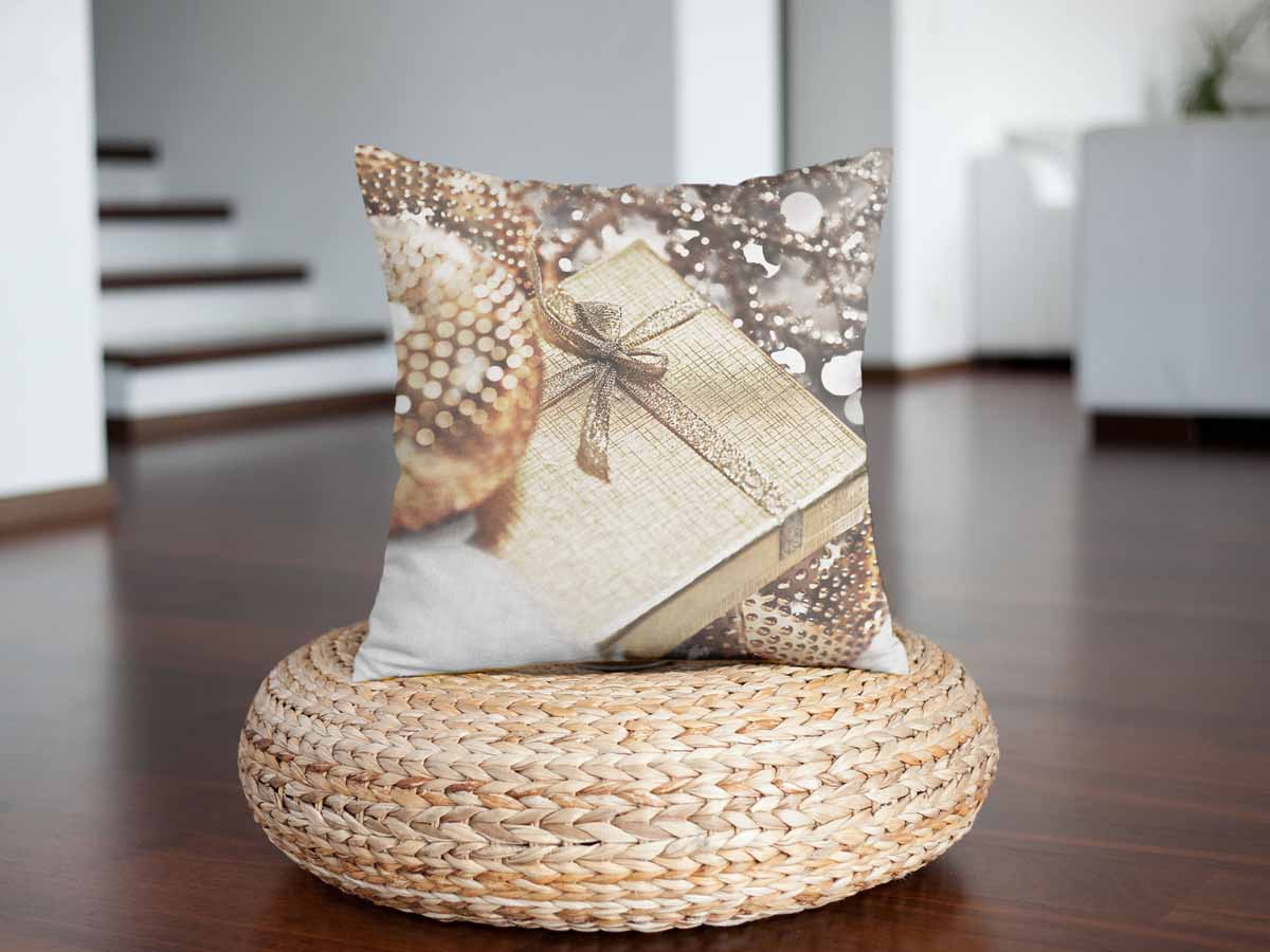 Coussin de santé avec cadeau doré