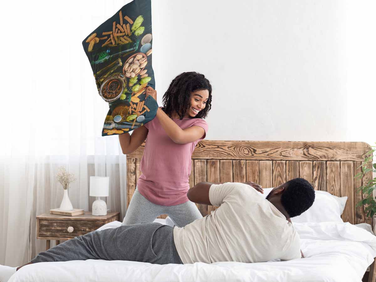 Coussin de santé soirée italienne