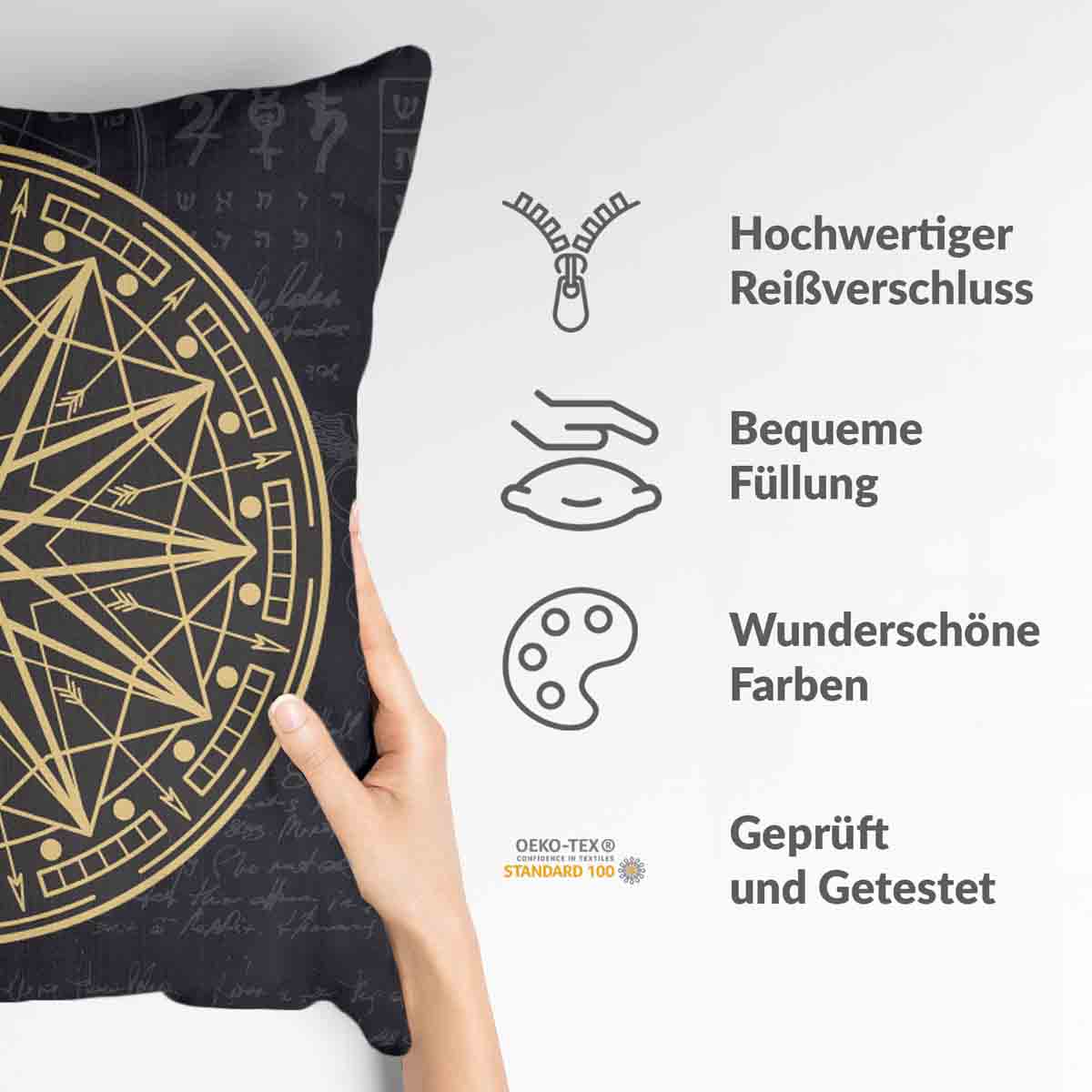 Coussin de santé Mystik Mandala