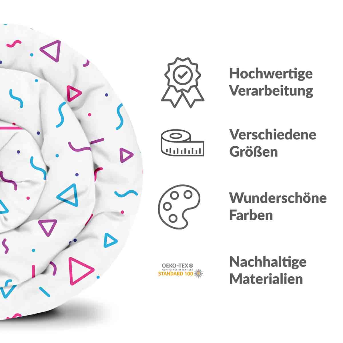 Original Therapiedecke - Ensemble de literie en coton Avec de nombreuses formes