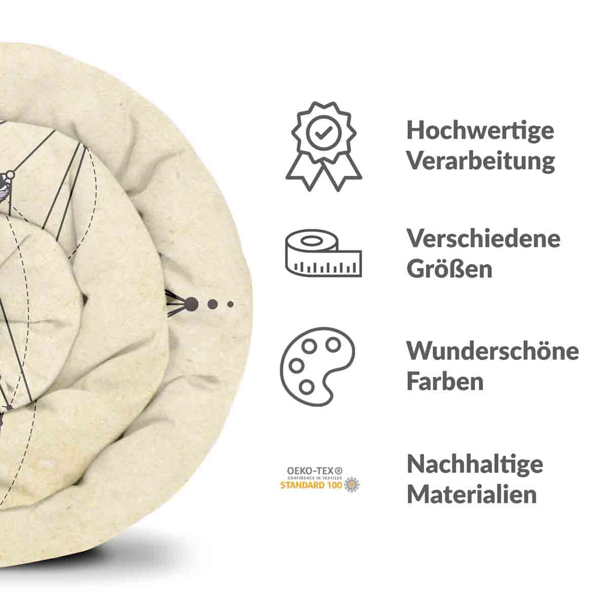 Original Therapiedecke - Ensemble de literie en coton Jaune avec Libellule