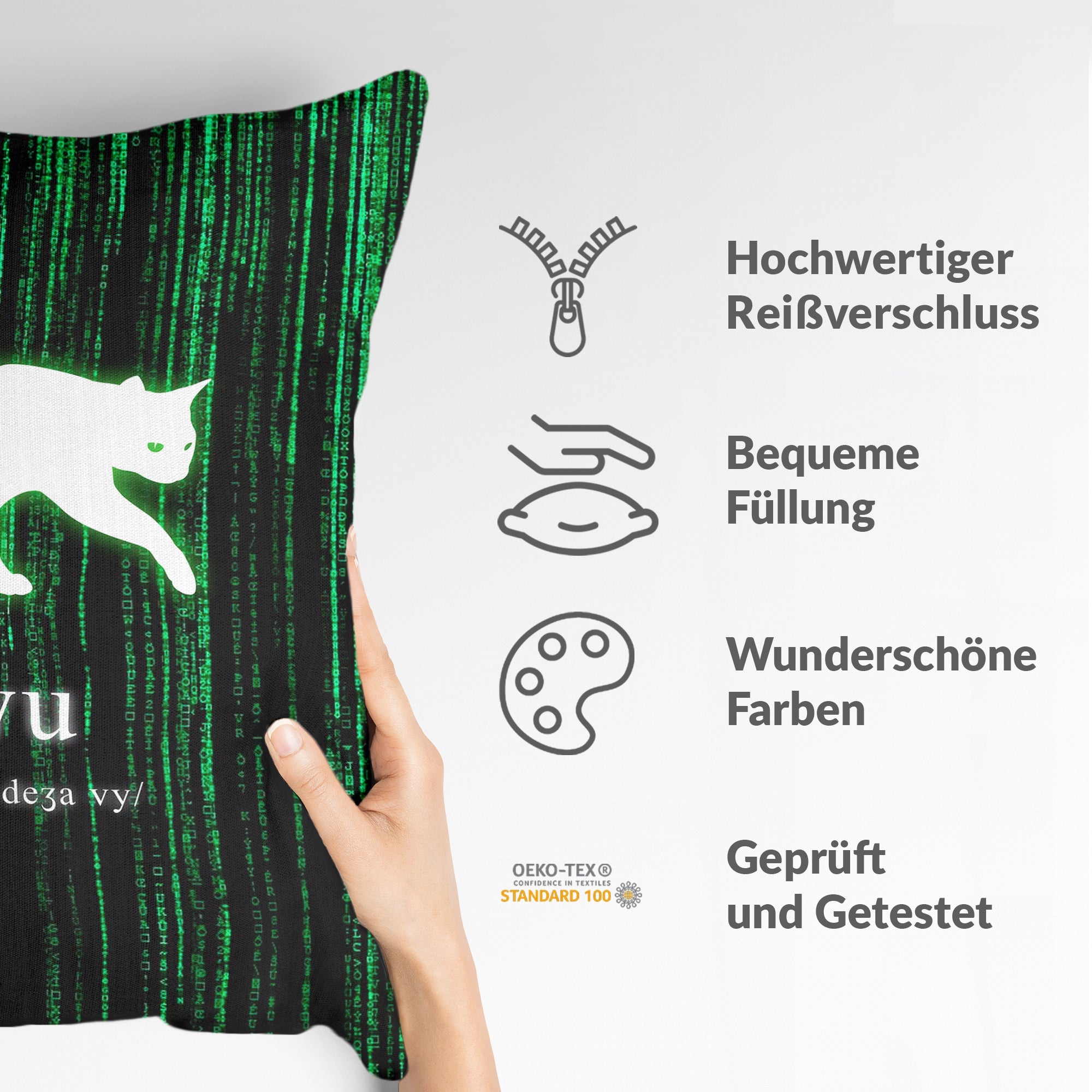 Coussin de santé vert Déjà-Vu