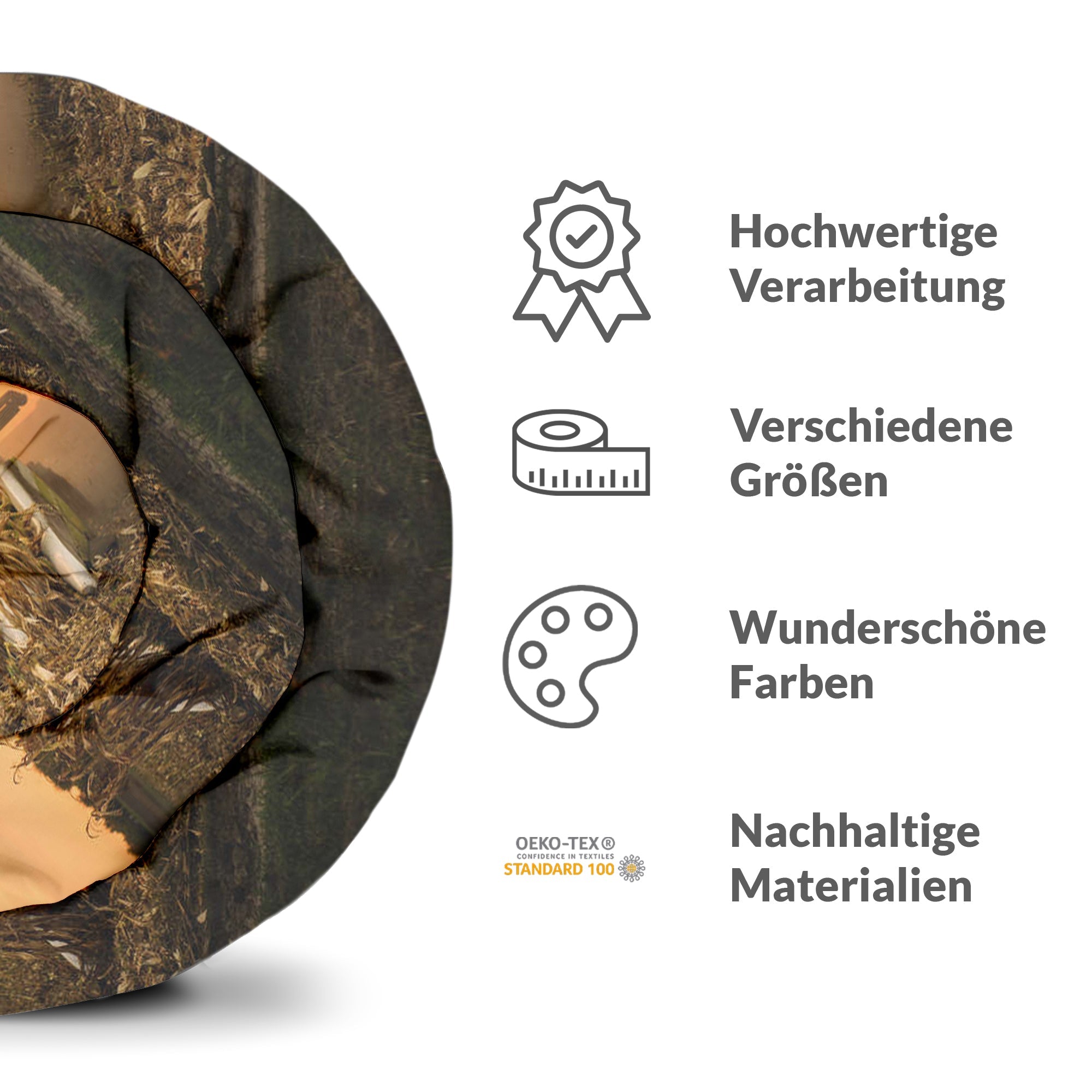 Couverture thérapeutique Ensemble de literie Marron Dreschmaschine