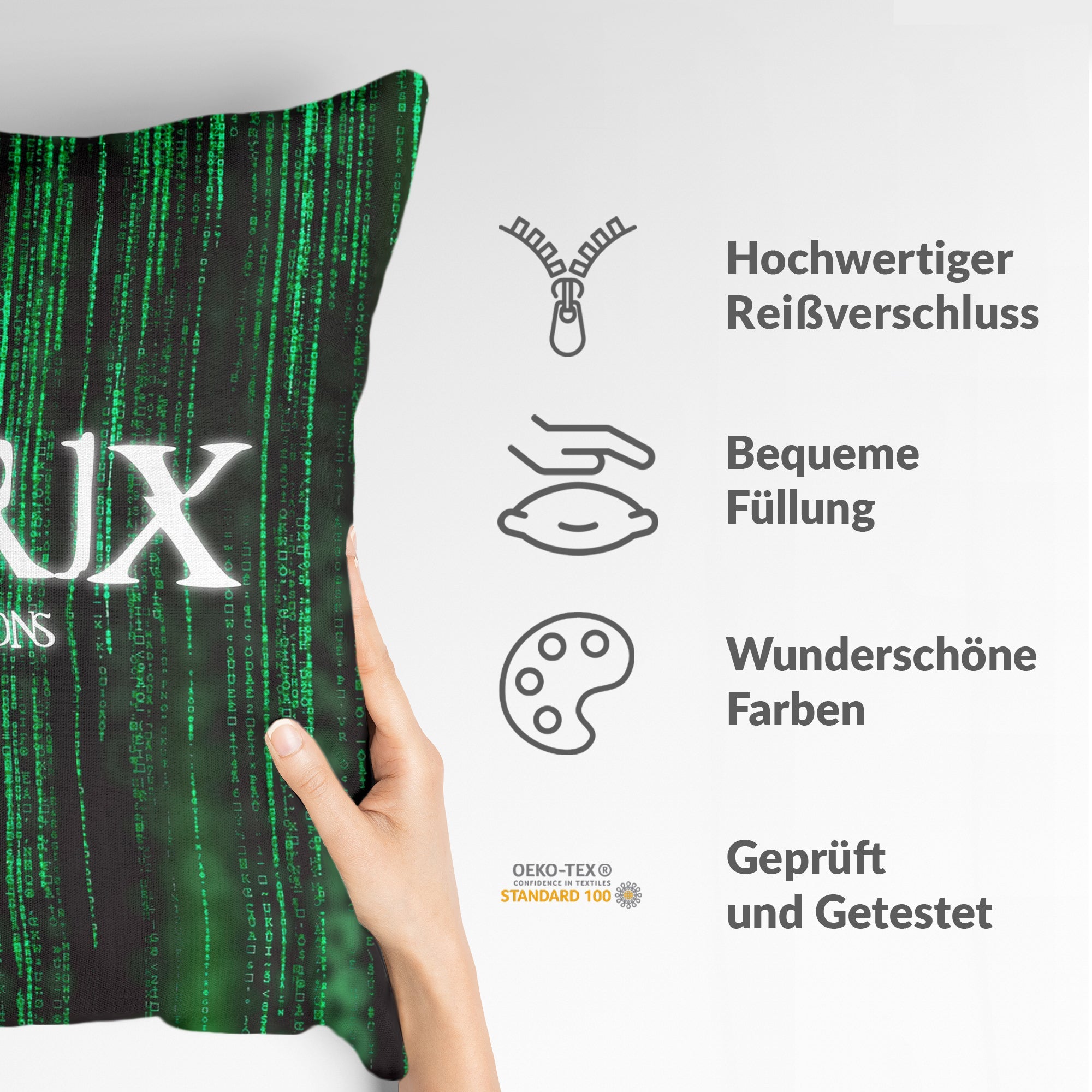 Coussin de santé Matrix en vert