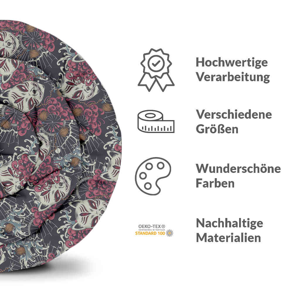 Original Therapiedecke - Ensemble de literie en coton Chat effrayant
