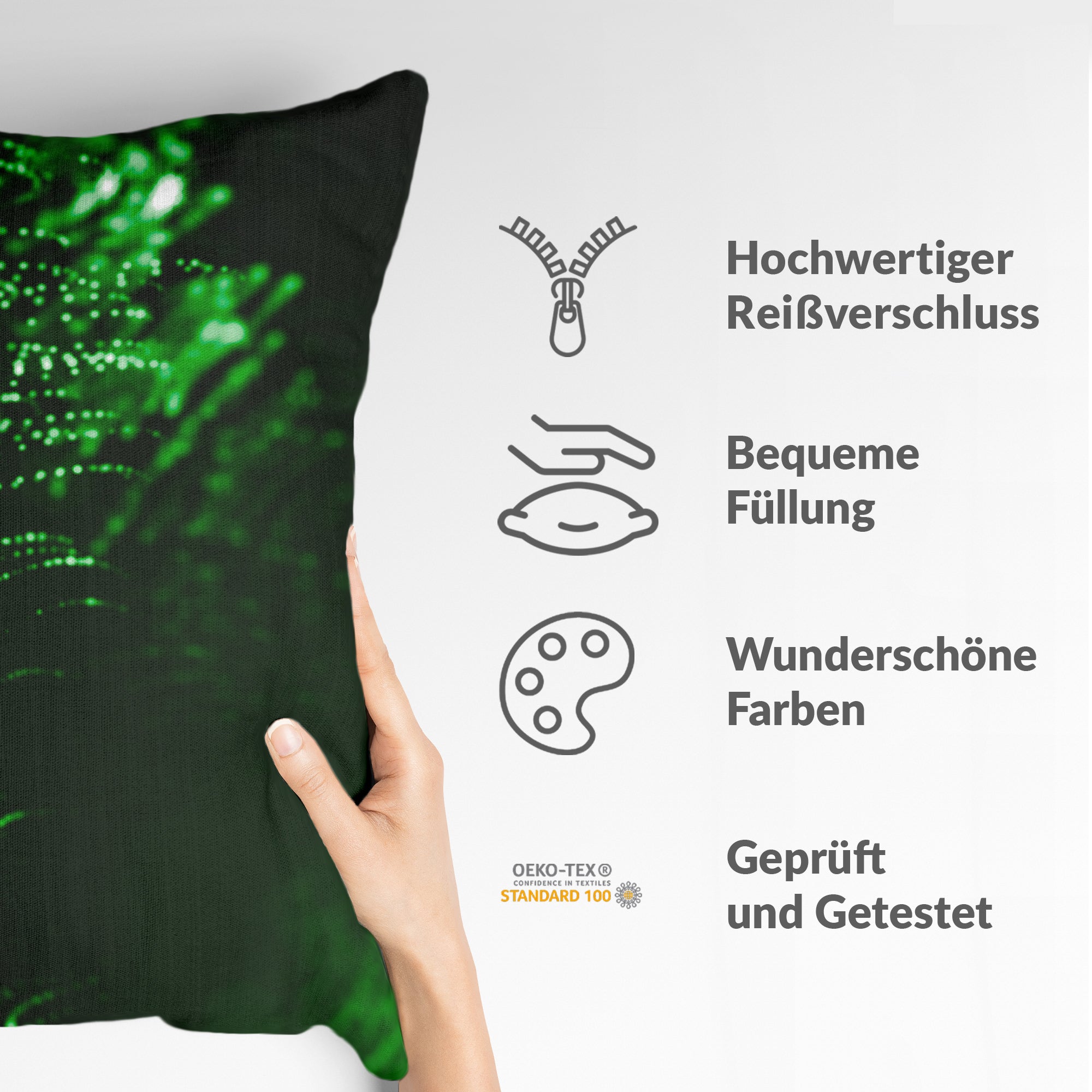 Coussin de santé Vert Looks Like