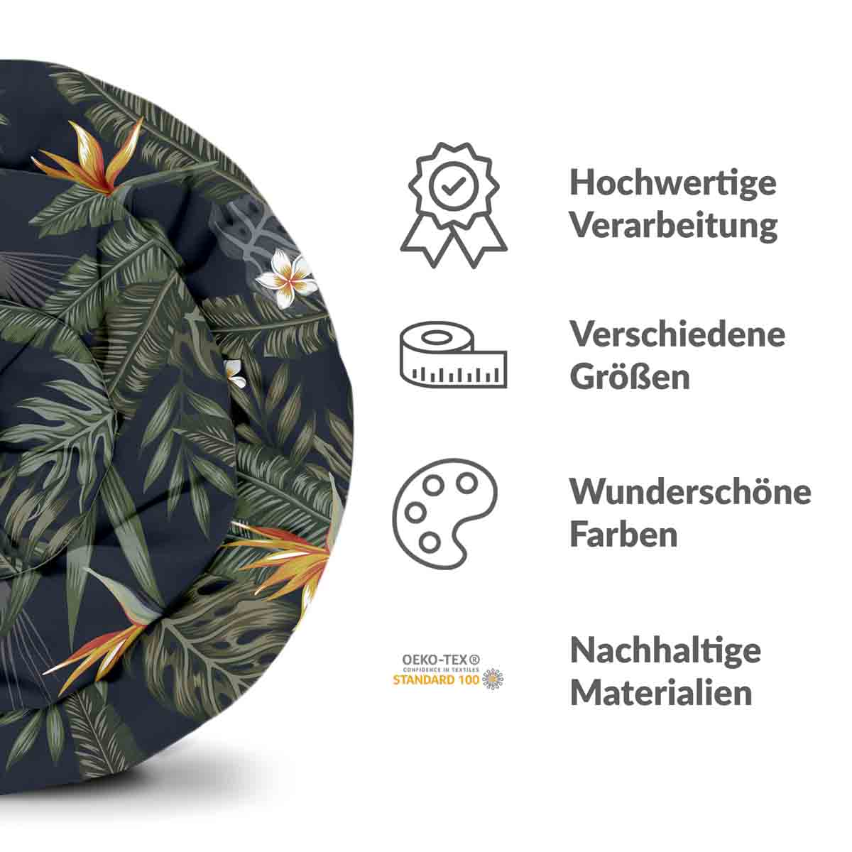 Original Therapiedecke - Ensemble de literie en coton Forêt tropicale