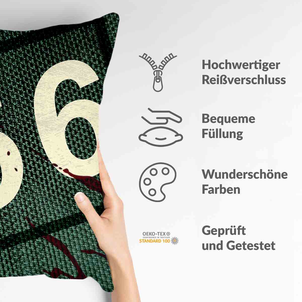 Coussin de santé vert 456
