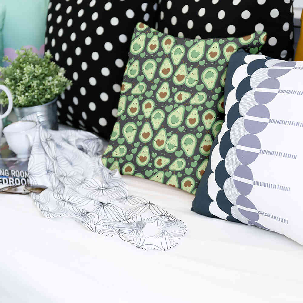 Coussin de santé Avocats verts