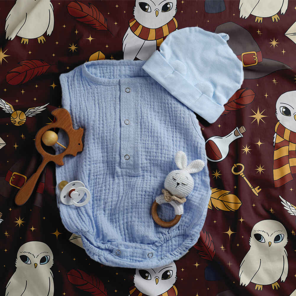 Original Therapiedecke - Ensemble de literie en coton marron Hedwig