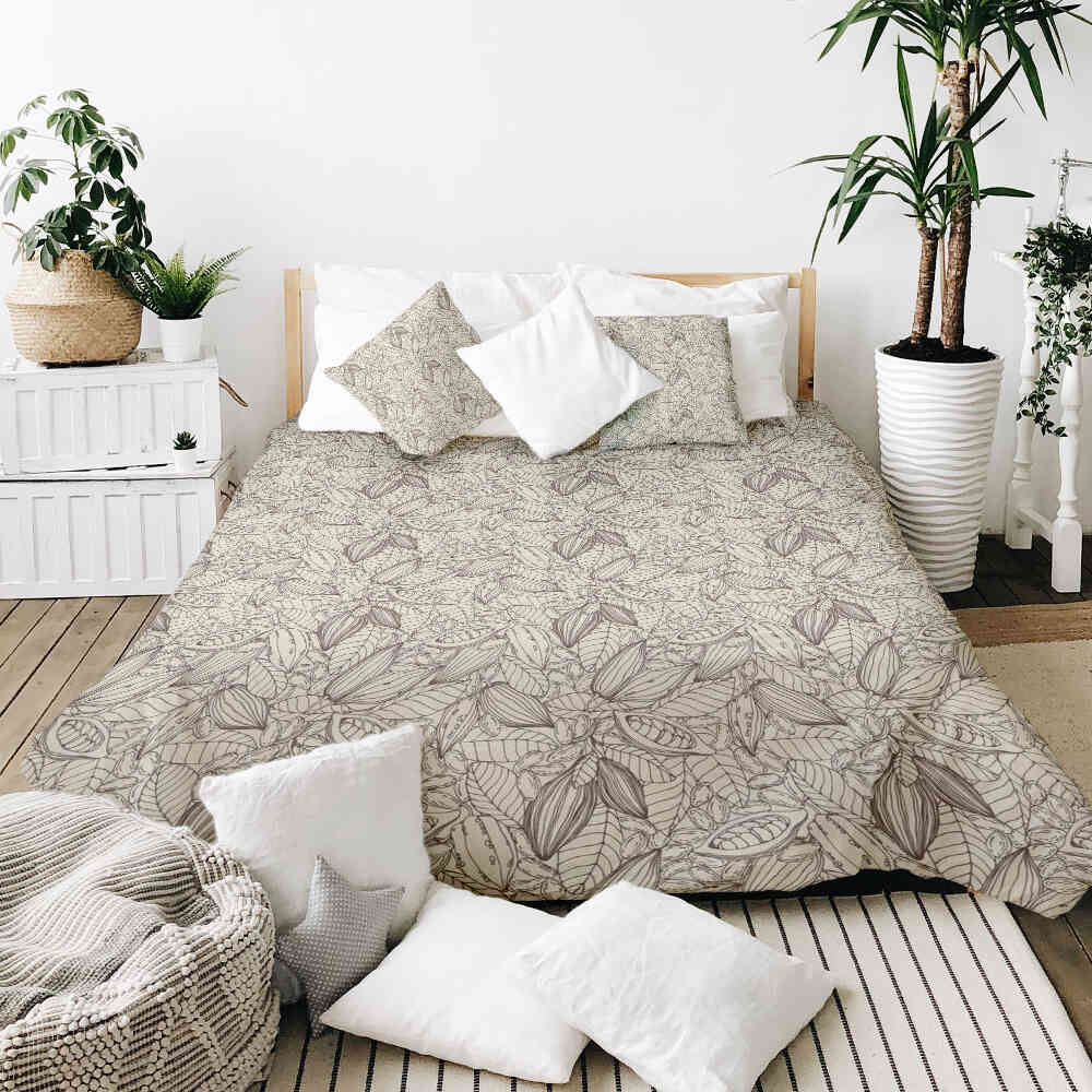 Original Therapiedecke - Ensemble de literie en coton cacaoyer
