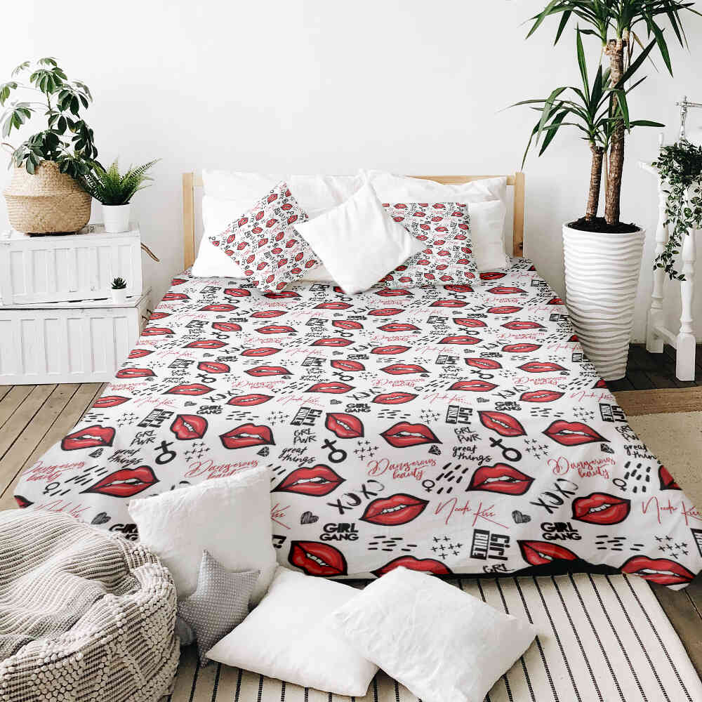 Couverture thérapeutique originale - Housse en coton XOXO