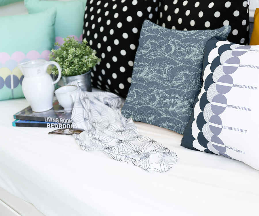 Coussin de santé Vagues dans la mer