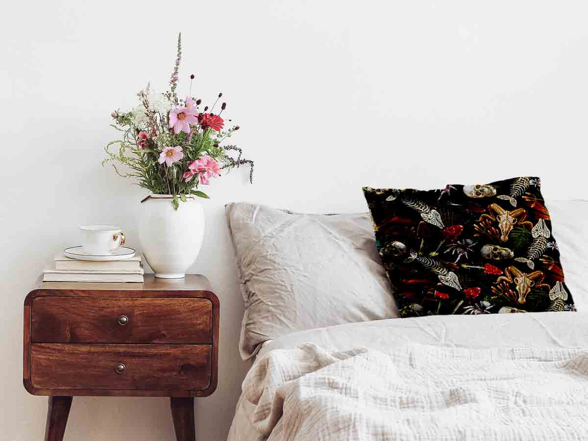 Coussin de santé Halloween Squelette