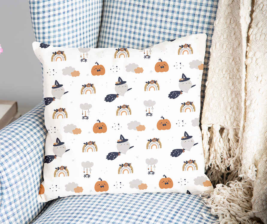 Coussin de santé blanc automne