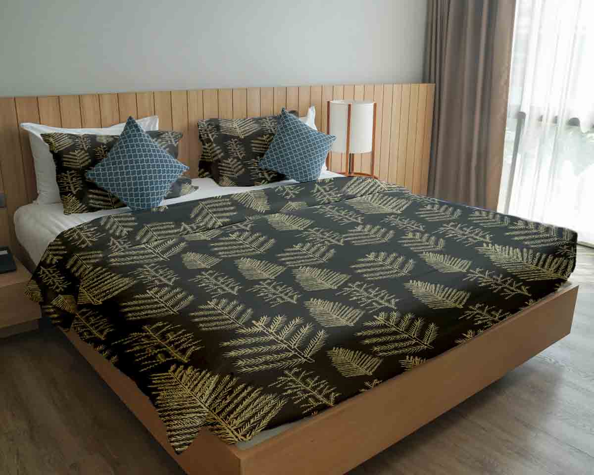 Original Therapiedecke - Ensemble de literie en coton avec motif forestier