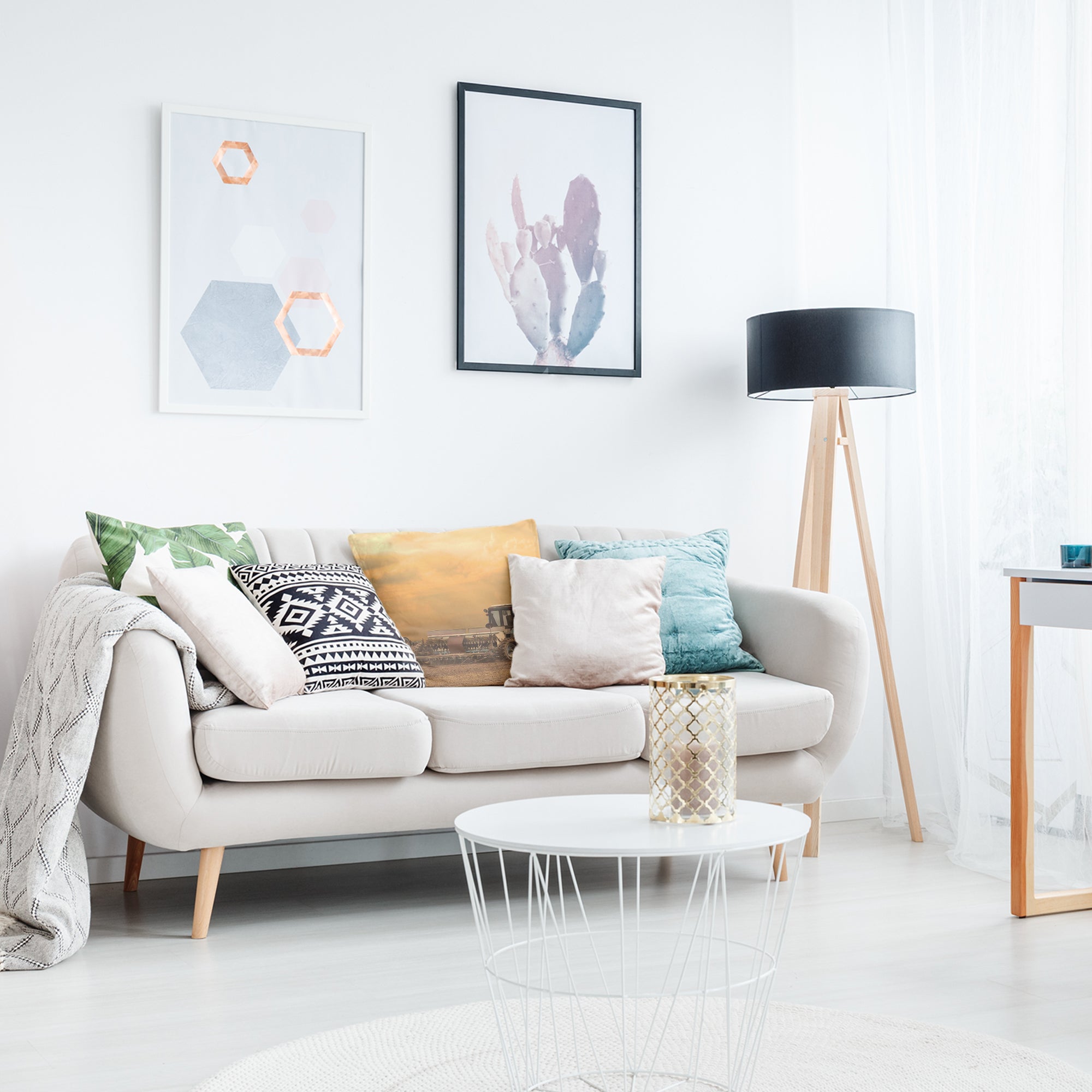 Coussin de santé Deux tracteurs